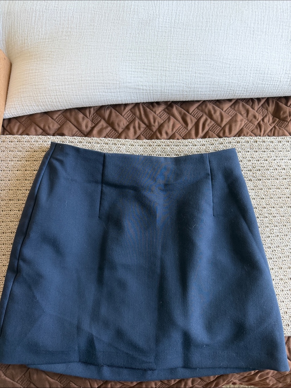 Abercrombie & Fitch Navy Mini Skort